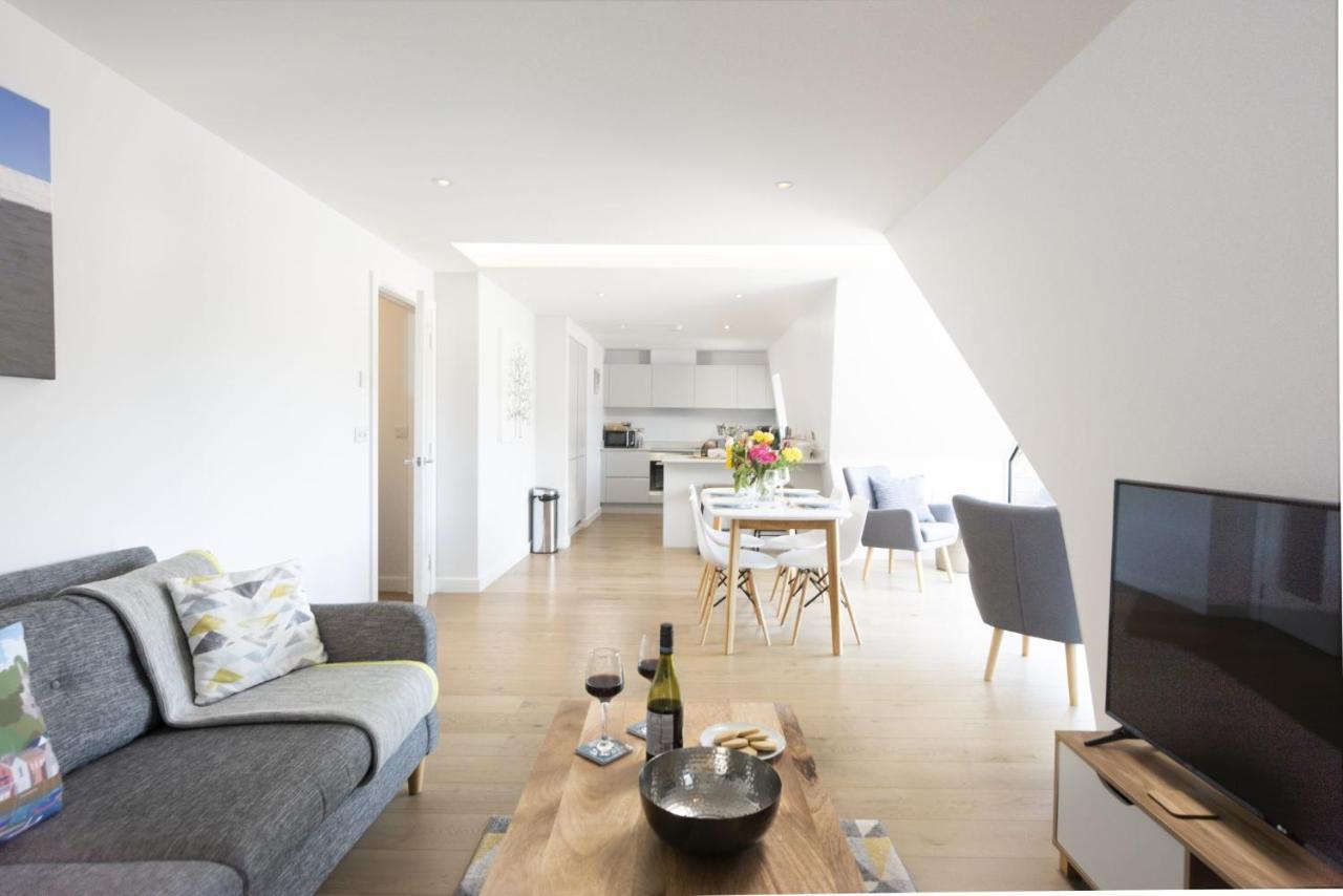 Apartamento Fowey Penthouse, Fowey Exterior foto